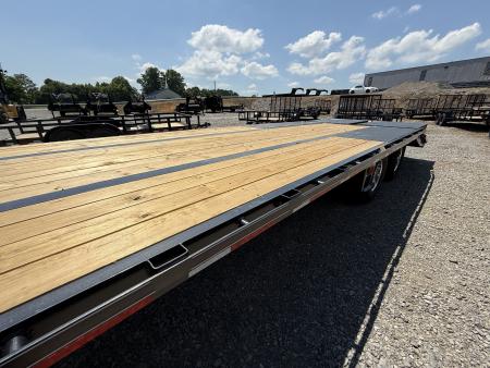 New 2026 Diamond C FMAX 210 25’ Flatbed Trailer, MAX RAMPS, SIMOL 20K 2SPD JACKS, ALUMINUM OUTER WHEELS, 14PLY TIRES