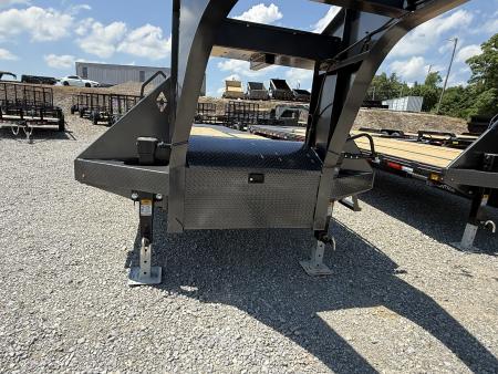 New 2026 Diamond C FMAX 210 25’ Flatbed Trailer, MAX RAMPS, SIMOL 20K 2SPD JACKS, ALUMINUM OUTER WHEELS, 14PLY TIRES