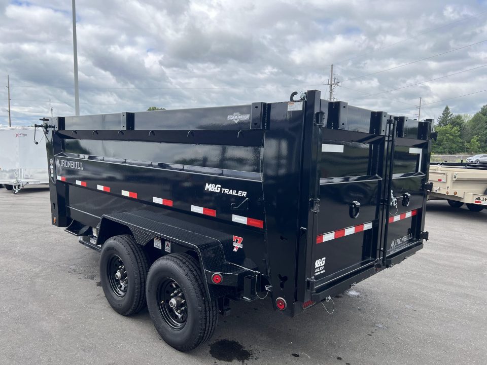 New DTB 83X14 14.9K HIGH SIDE DUMP TRAILER - BLACK