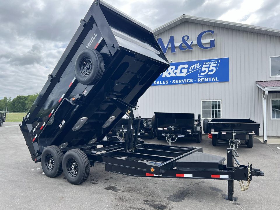 New DTB 83X14 14.9K HIGH SIDE DUMP TRAILER - BLACK