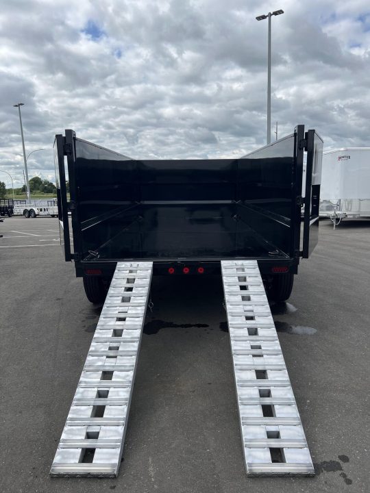 New DTB 83X14 14.9K HIGH SIDE DUMP TRAILER - BLACK