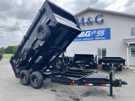 New DTB 83X14 14.9K HIGH SIDE DUMP TRAILER - BLACK