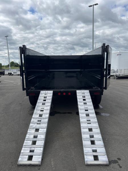 New DTB 83X14 14.9K HIGH SIDE DUMP TRAILER - BLACK