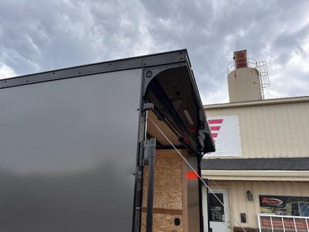 New 2027 US Cargo 8.5x24 Scout V-Nose 10K w/7ft Hgt, Ramp Door & Blackout Pkg Cargo / Enclosed Trailer