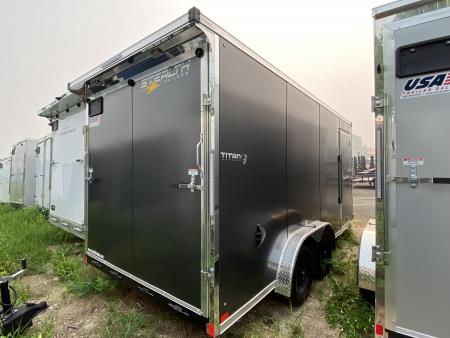 New 2026 Stealth Trailers 7.5X16 Titan 7k W/7Ft. Hgt & Translucent Roof Cargo / Enclosed Trailer