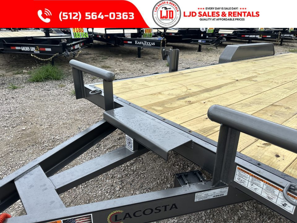 New 2026 Lacosta - 83" x 20' - Car Hauler Trailer - 7k GVWR - SIR