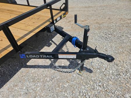 New 2026 Load Trail 83X16 TANDEM 7K UTILITY W/TUBE TOP RAILING & 4' SPRING GATE