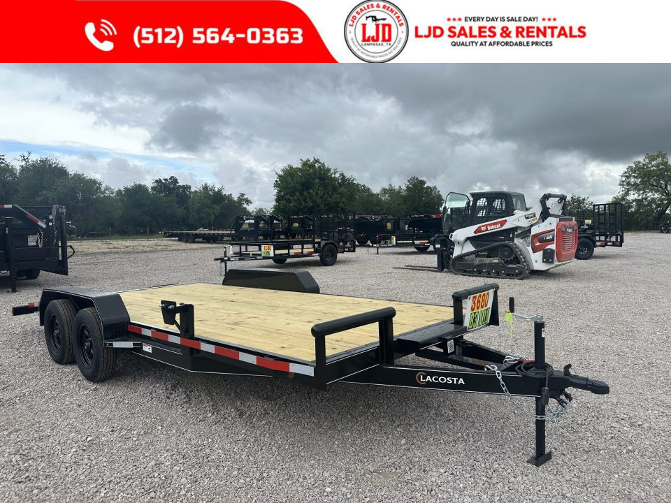 New 2026 Lacosta - 83  x 18' Trailer Car Hauler - 7K GVWR