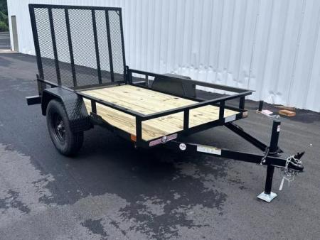 New 2027 Currahee Trailers 5x8 Landscape, Removable Ramp Gate
