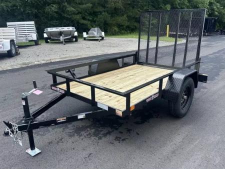 New 2027 Currahee Trailers 5x8 Landscape, Removable Ramp Gate