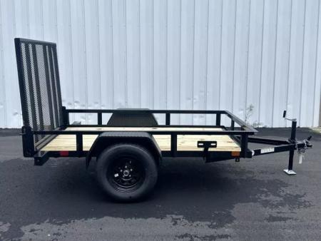 New 2027 Currahee Trailers 5x8 Landscape, Removable Ramp Gate