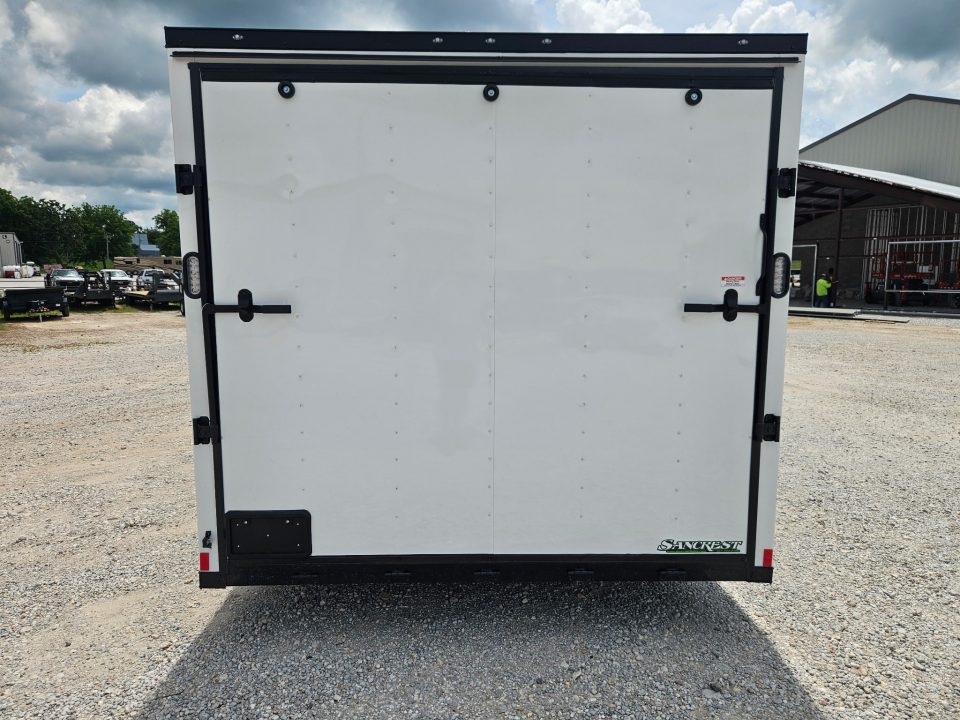 New 2026 Rock Solid 8.5X20 TANDEM 10K CARGO W/BLACKOUT TRIM 7' HEIGHT & RAMP DOOR