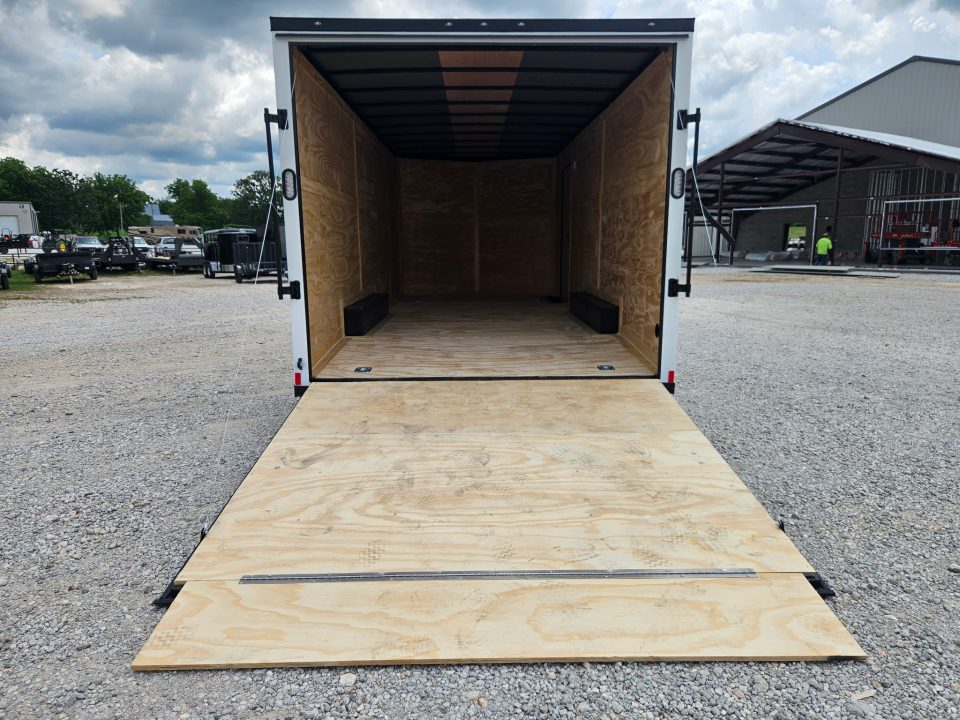 New 2026 Rock Solid 8.5X20 TANDEM 10K CARGO W/BLACKOUT TRIM 7' HEIGHT & RAMP DOOR