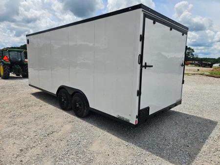 New 2026 Rock Solid 8.5X20 TANDEM 10K CARGO W/BLACKOUT TRIM 7' HEIGHT & RAMP DOOR