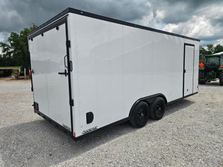 New 2026 Rock Solid 8.5X20 TANDEM 10K CARGO W/BLACKOUT TRIM 7' HEIGHT & RAMP DOOR