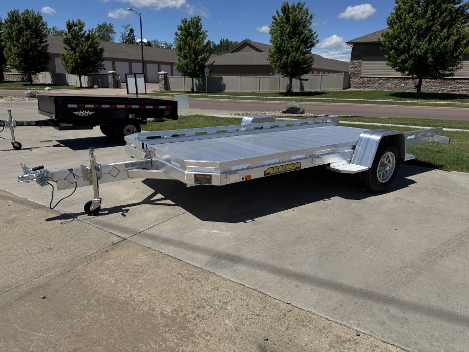 New 2027 Aluma 7814 TILT Utility Trailer