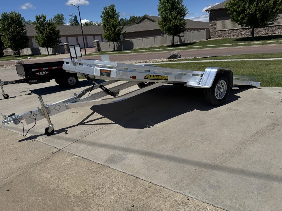 New 2027 Aluma 7814 TILT Utility Trailer