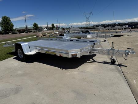New 2027 Aluma 7814 TILT Utility Trailer