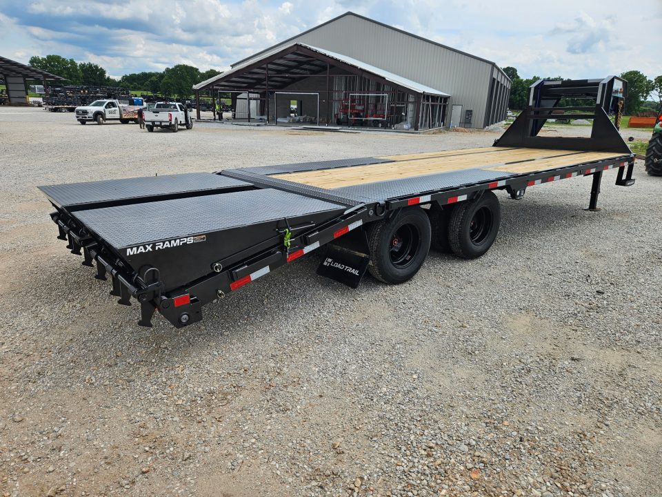 New 2026 Load Trail 102X25 TANDEM LO-PRO GOOSENECK W/10K AXLES & MAX RAMPS
