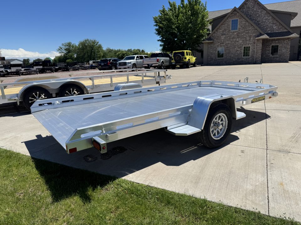 New 2027 Aluma 7814S TILT Utility Trailer