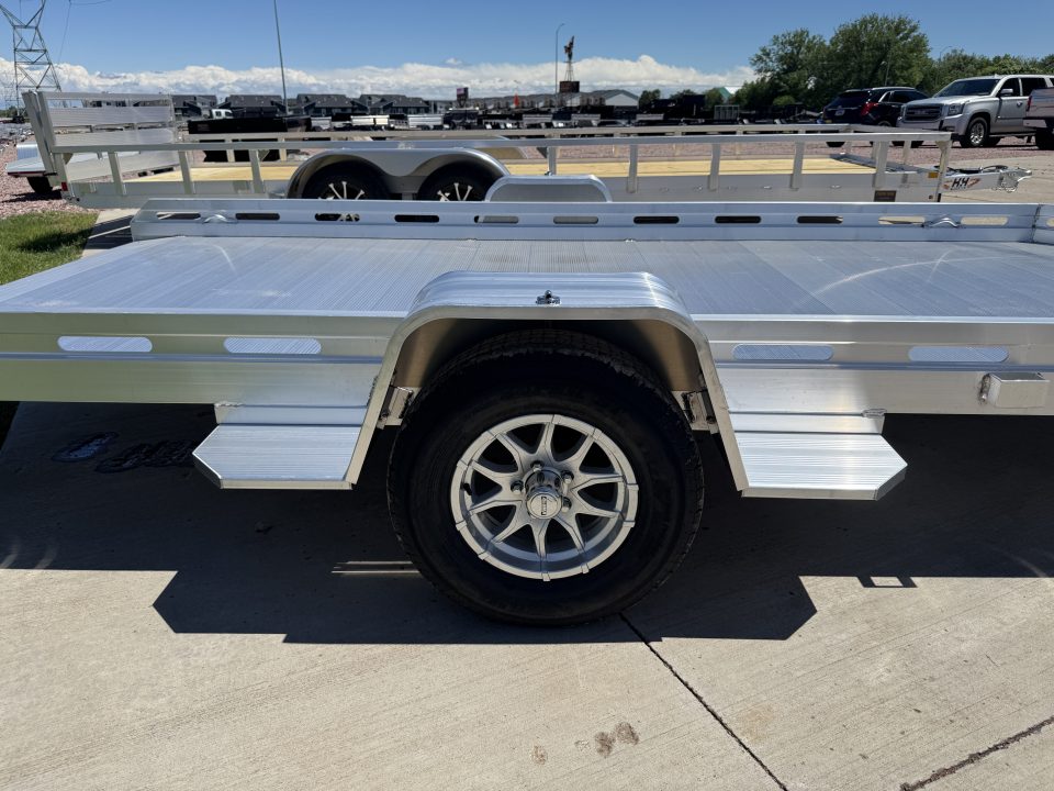 New 2027 Aluma 7814S TILT Utility Trailer