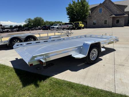 New 2027 Aluma 7814S TILT Utility Trailer