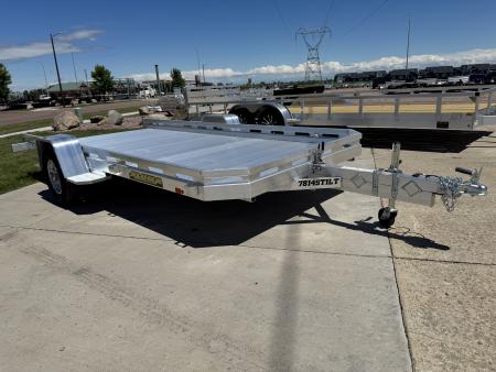 New 2027 Aluma 7814S TILT Utility Trailer