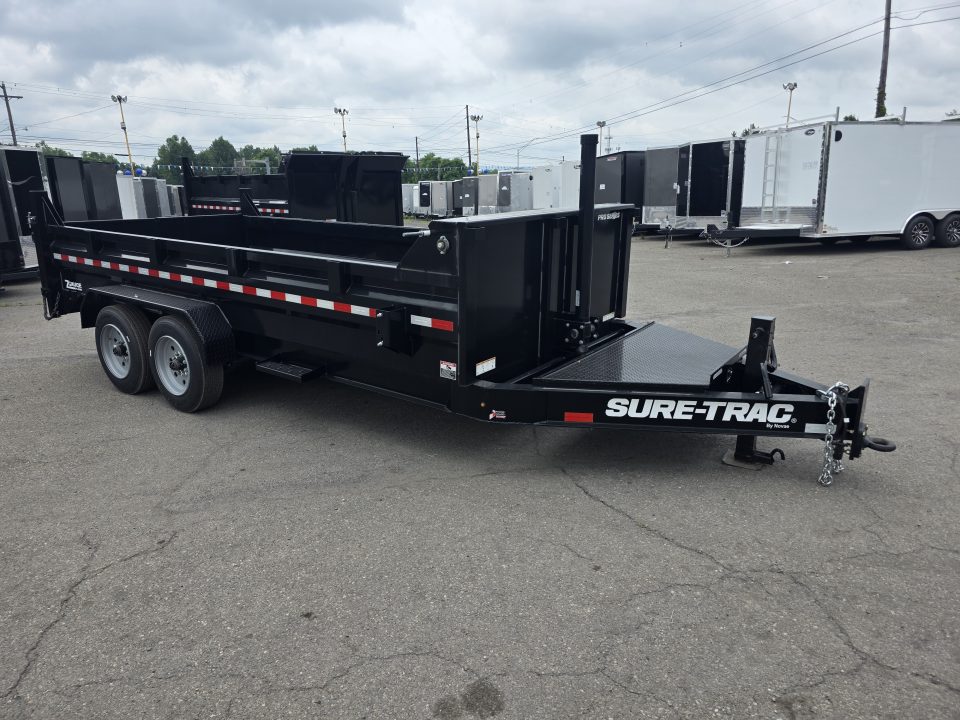 New 2026 Sure-Trac PRO SERIES 7X16 17.6K Dump Trailer