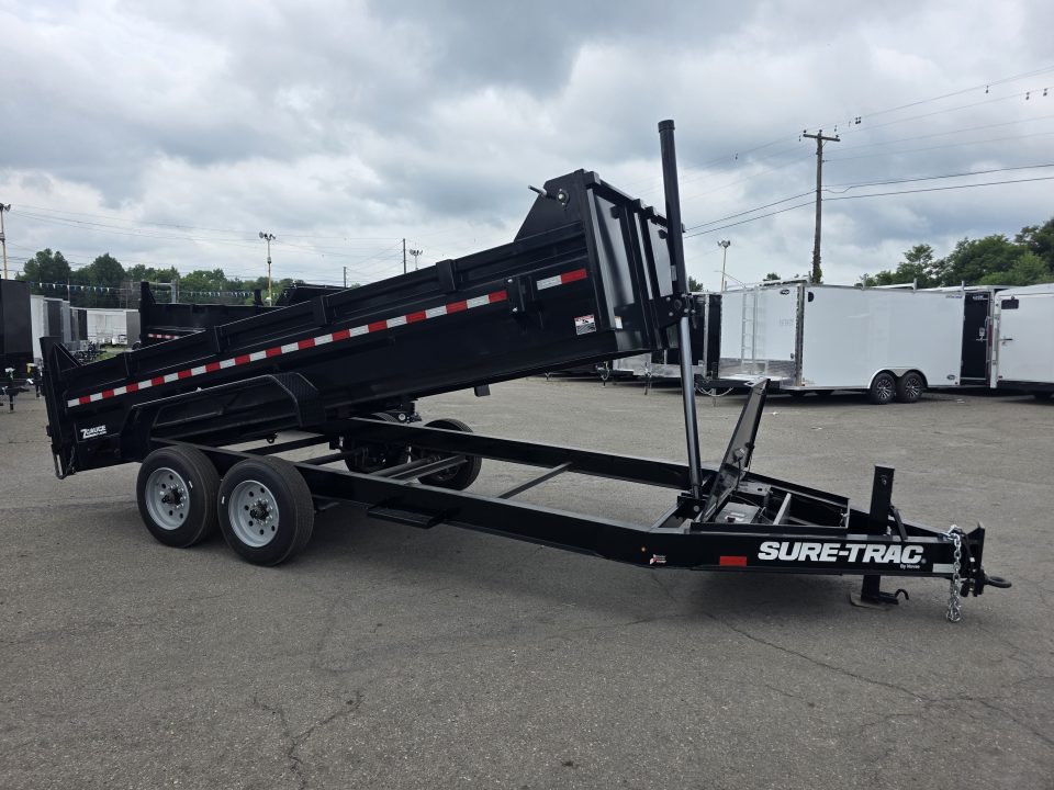New 2026 Sure-Trac PRO SERIES 7X16 17.6K Dump Trailer