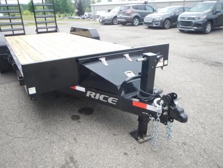 New 2026 Rice Trailers FMHDEC8220 Equipment Trailer
