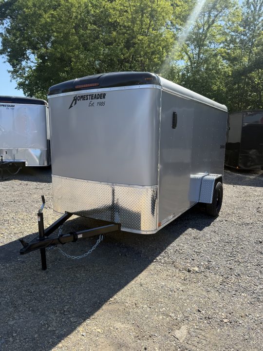 New 2027 Homesteader 6x12 Challenger Cargo - Ramp - SILVER