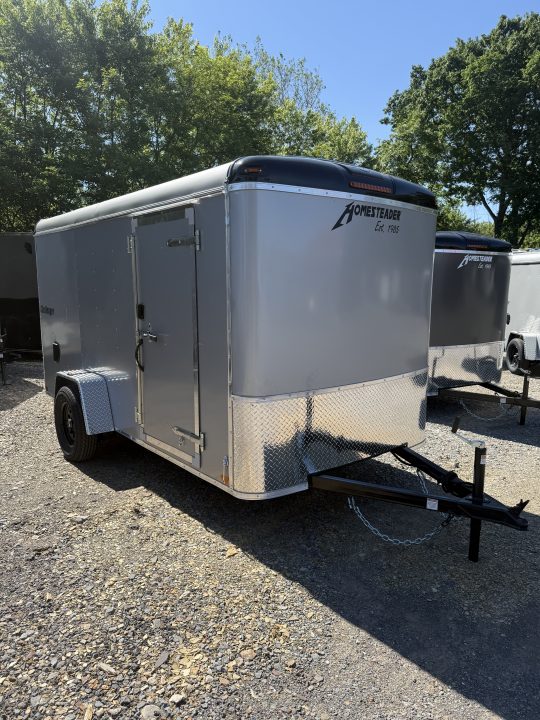 New 2027 Homesteader 6x12 Challenger Cargo - Ramp - SILVER