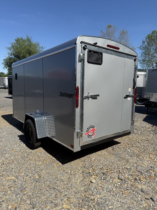 New 2027 Homesteader 6x12 Challenger Cargo - Ramp - SILVER