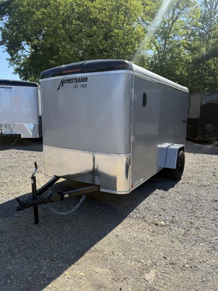 New 2027 Homesteader 6x12 Challenger Cargo - Ramp - SILVER