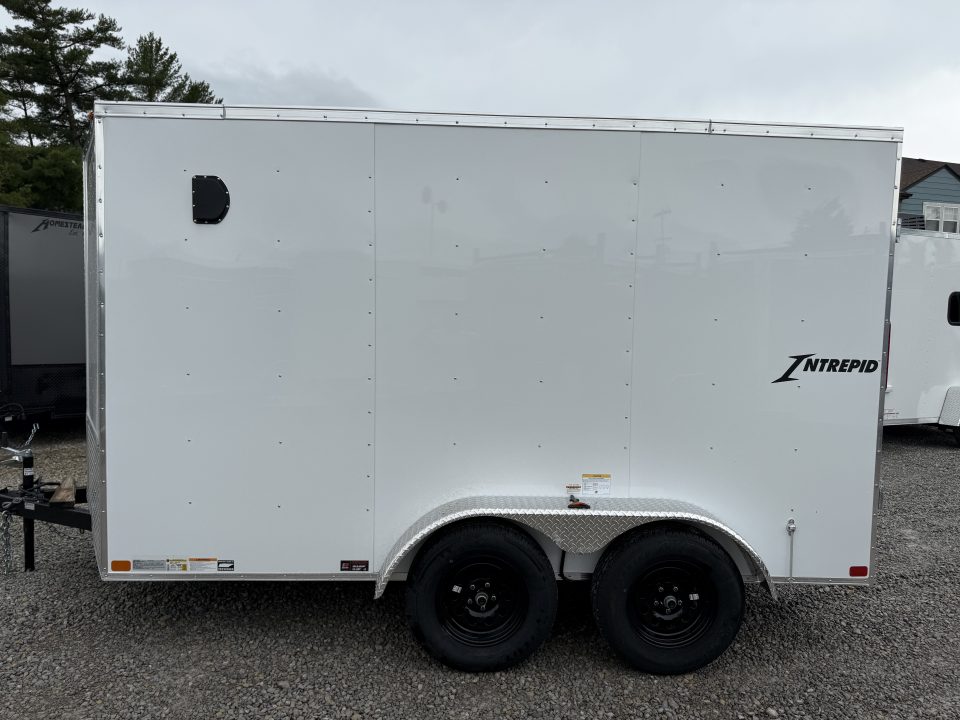 New 2027 Homesteader Trailer 7x12x6'6" Intrepid Swing Door Package Cargo / Enclosed Trailer