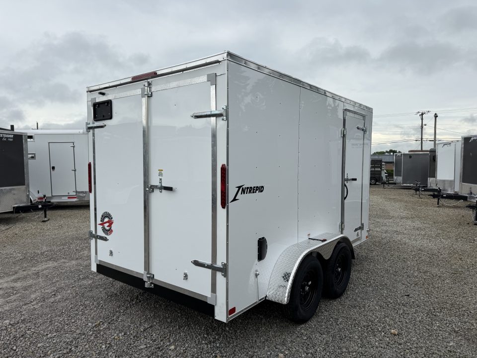 New 2027 Homesteader Trailer 7x12x6'6" Intrepid Swing Door Package Cargo / Enclosed Trailer