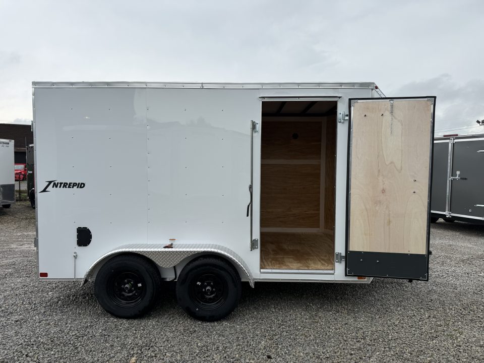 New 2027 Homesteader Trailer 7x12x6'6" Intrepid Swing Door Package Cargo / Enclosed Trailer