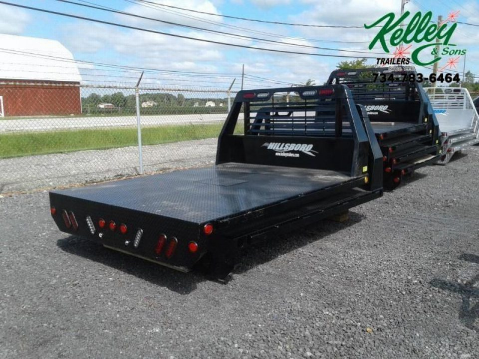 New 2026 Hillsboro SLT Steel Single Wheel Long Bed Truck Bed