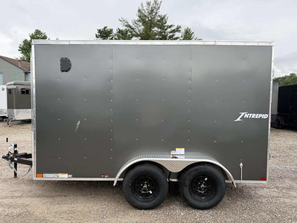New 2027 Homesteader Trailer 7x12x6'6" Intrepid Swing Door Package Cargo / Enclosed Trailer