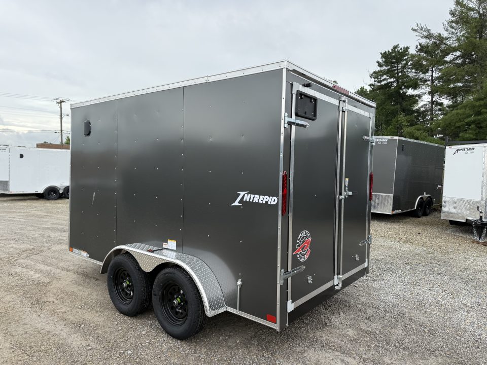 New 2027 Homesteader Trailer 7x12x6'6" Intrepid Swing Door Package Cargo / Enclosed Trailer