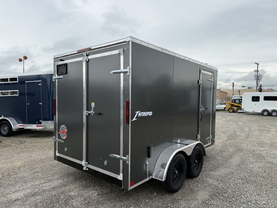 New 2027 Homesteader Trailer 7x12x6'6" Intrepid Swing Door Package Cargo / Enclosed Trailer