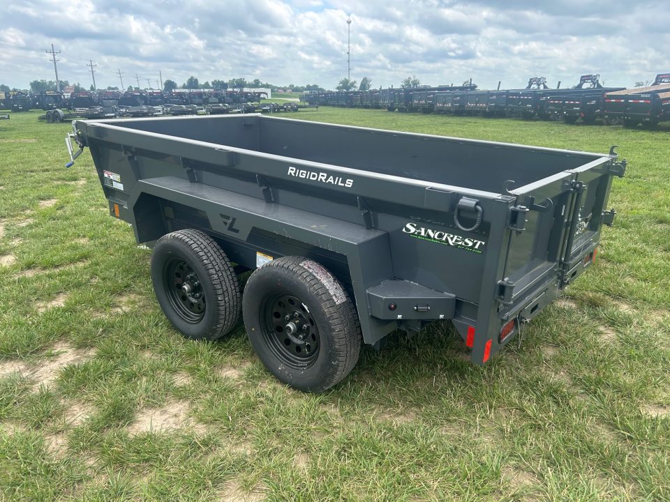 New 2026 Lamar 5x10 Tandem 7K Dump w/ 18" Sides & Slide In Ramps