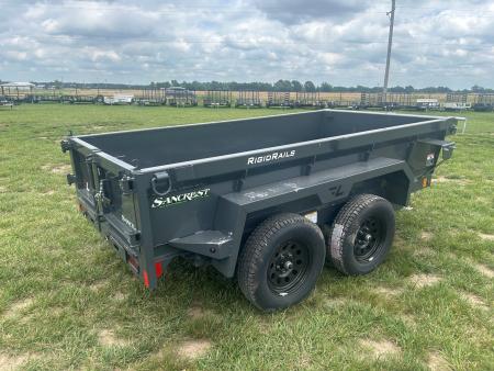 New 2026 Lamar 5x10 Tandem 7K Dump w/ 18" Sides & Slide In Ramps