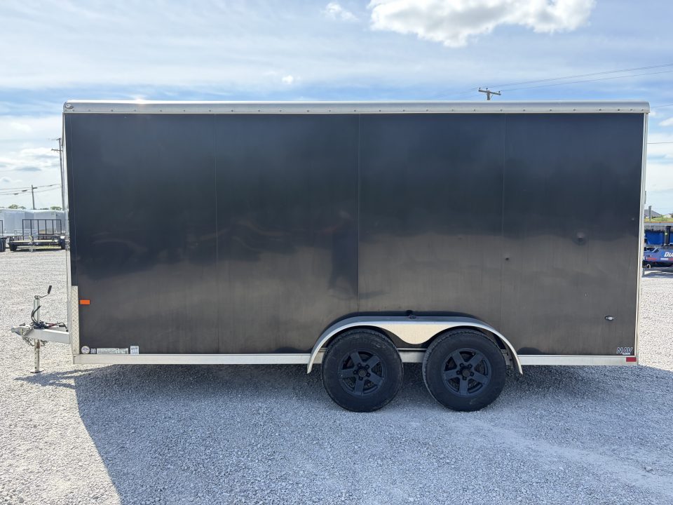 Used 2019 NEO TRAILERS NAV167TR6 (7' X 16') 7K V-Nose Cargo / Enclosed Trailer