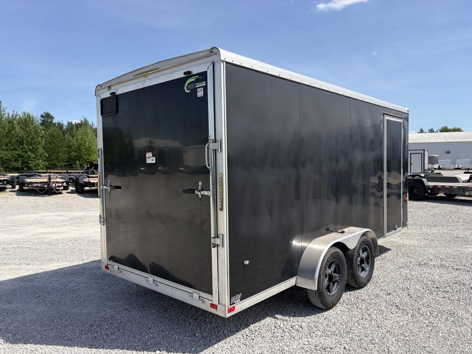 Used 2019 NEO TRAILERS NAV167TR6 (7' X 16') 7K V-Nose Cargo / Enclosed Trailer