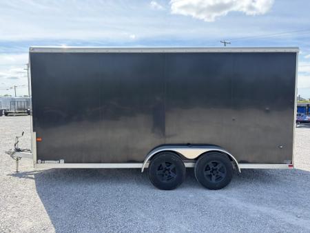 Used 2019 NEO TRAILERS NAV167TR6 (7' X 16') 7K V-Nose Cargo / Enclosed Trailer