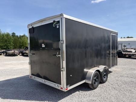 Used 2019 NEO TRAILERS NAV167TR6 (7' X 16') 7K V-Nose Cargo / Enclosed Trailer