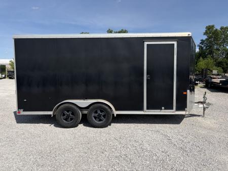 Used 2019 NEO TRAILERS NAV167TR6 (7' X 16') 7K V-Nose Cargo / Enclosed Trailer