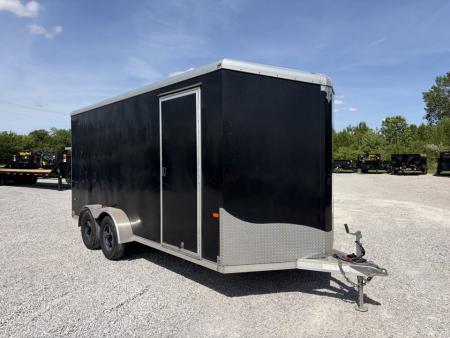 Used 2019 NEO TRAILERS NAV167TR6 (7' X 16') 7K V-Nose Cargo / Enclosed Trailer