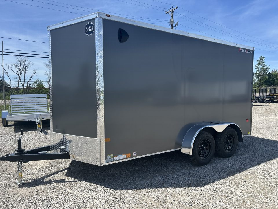 New 2026 Wells Cargo 7x14 7K FastTrac Deluxe Enclosed Trailer